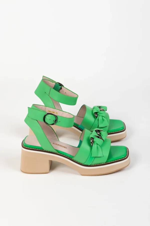 Footwear-ANDREA BIANI IMAGINE SANDAL SPEARMINT LEATHER