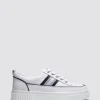 Footwear-ANDREA BIANI INTRIGUE SNEAKER WHITE / BLACK