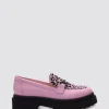 Footwear-ANDREA BIANI JOPLIN LOAFER BLOSSOM LEOPARD LEATHER