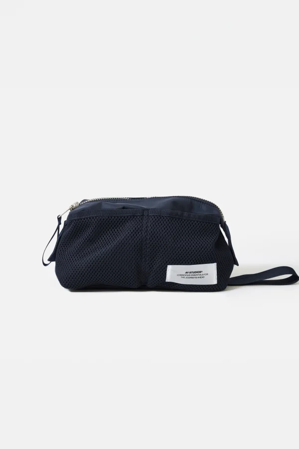 Bags & Wallets | Bags & Wallets-AY STUDIO WASH BAG - NAVY