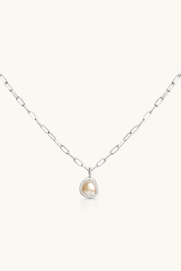 Freshwater Pearls | 925 Sterling Silver-BLANK SPACE. BABY PEARL NECKLACE
