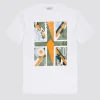 Tees & Tanks-BEN SHERMAN TYOGRAPHY FLAG TEE - WHITE