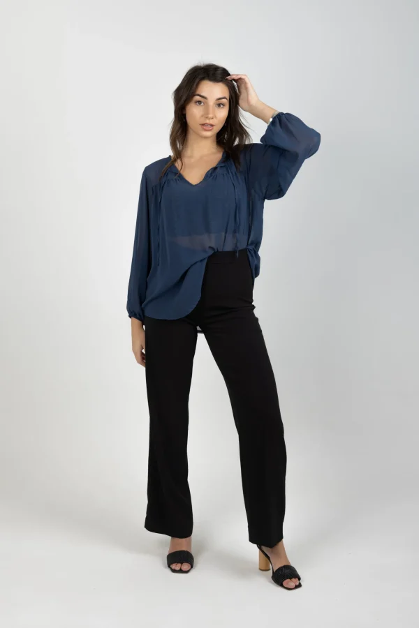 Shirts & Tops-BLANK SPACE LABEL AMY TOP TITAN