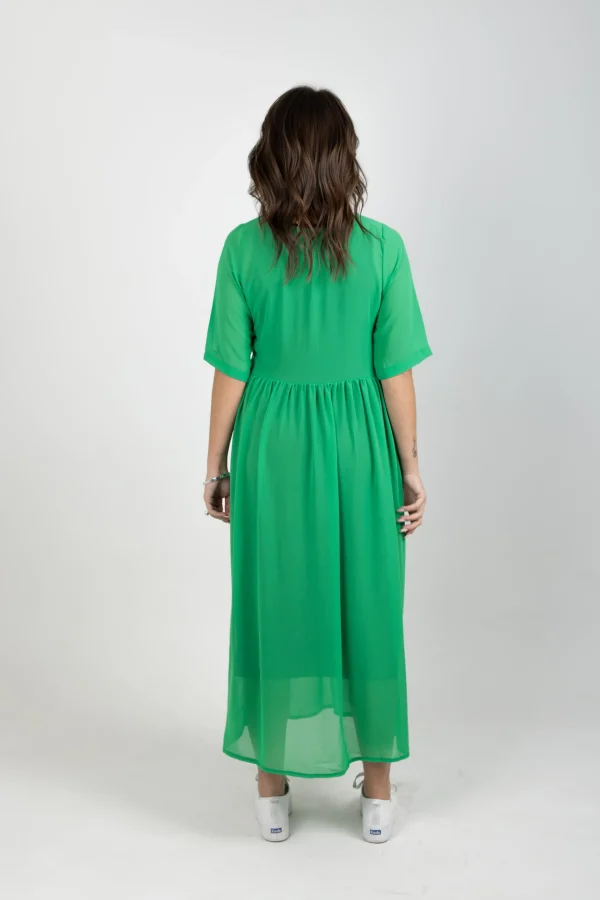 Dresses-BLANK SPACE LABEL ARC DRESS APPLE GREEN