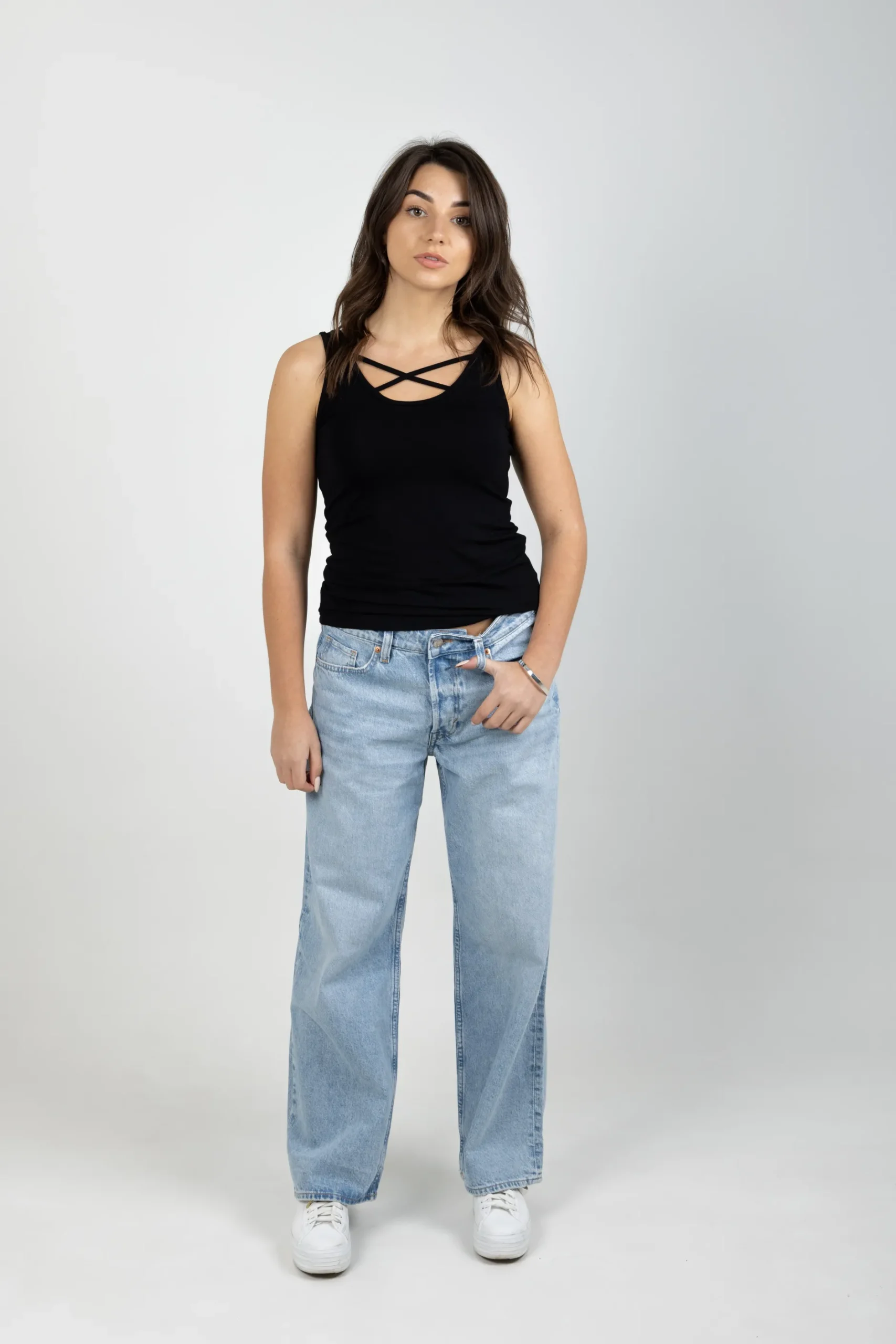 blank_space_label_ariana__2.webp Tees & Tanks-BLANK SPACE LABEL ARIANA TANK BLACK