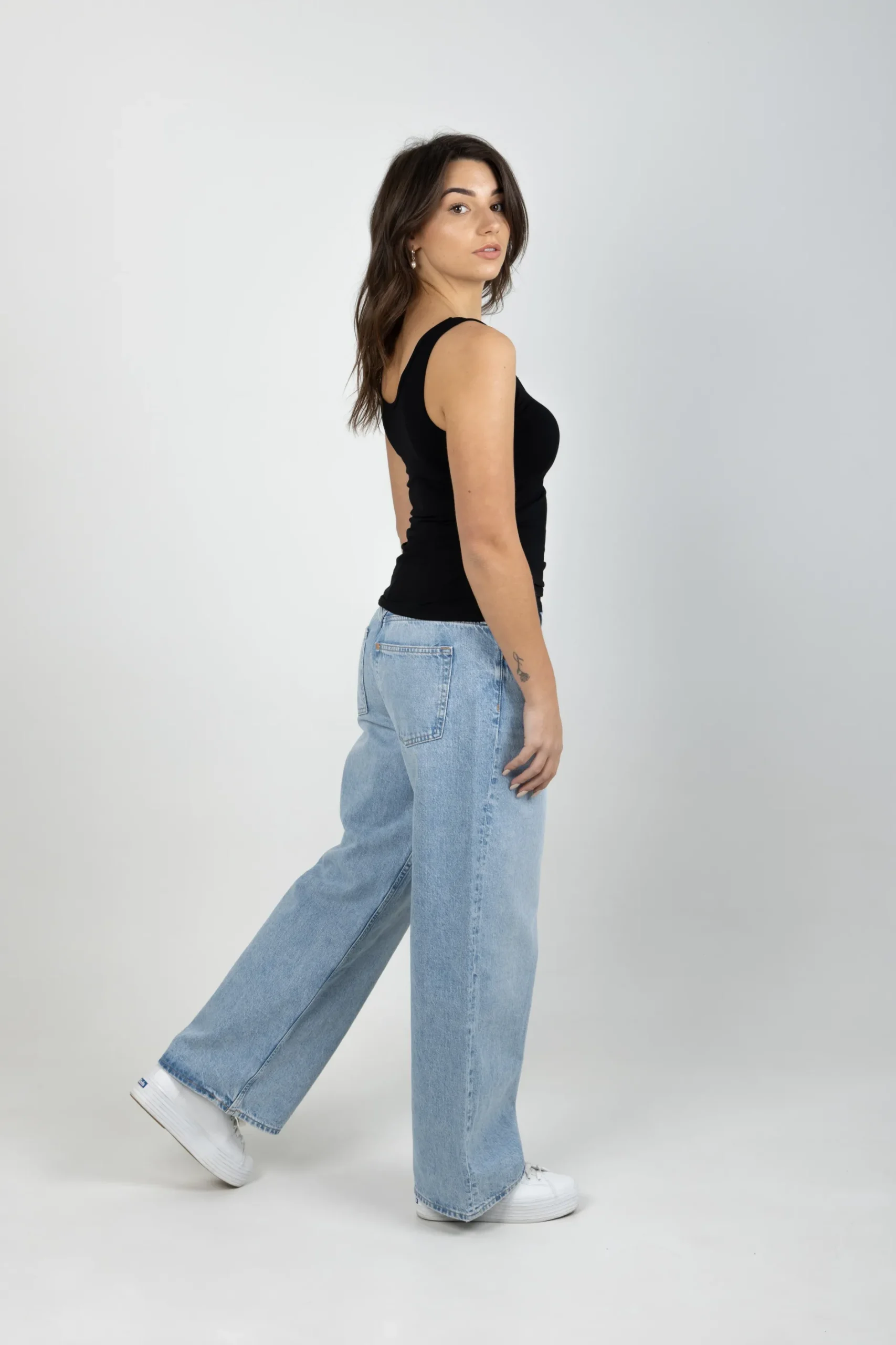 blank_space_label_ariana__4.webp Tees & Tanks-BLANK SPACE LABEL ARIANA TANK BLACK