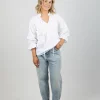 Shirts & Tops-BLANK SPACE LABEL GEORGINA TOP WHITE VOILE