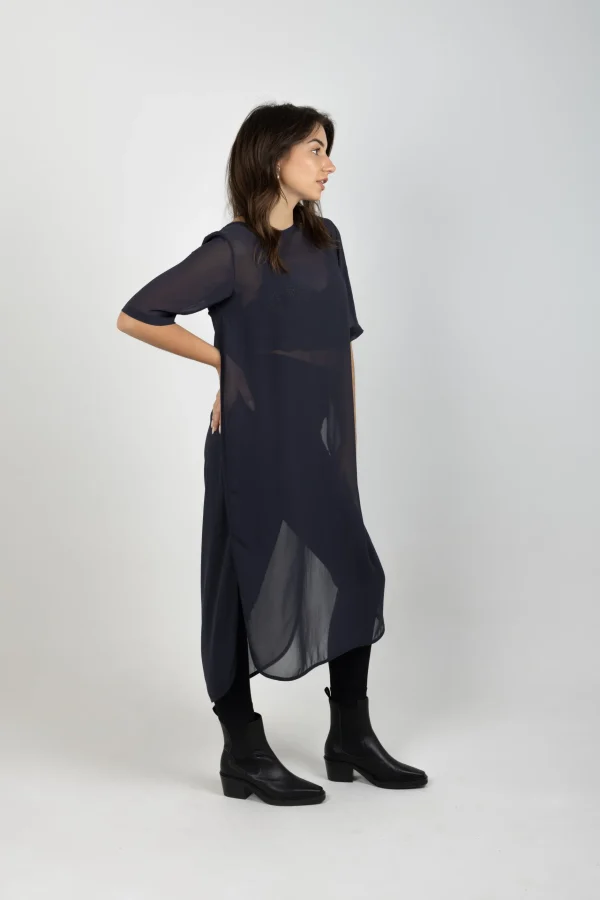 Dresses-BLANK SPACE LABEL HAZEEL TABARD GRAPHITE