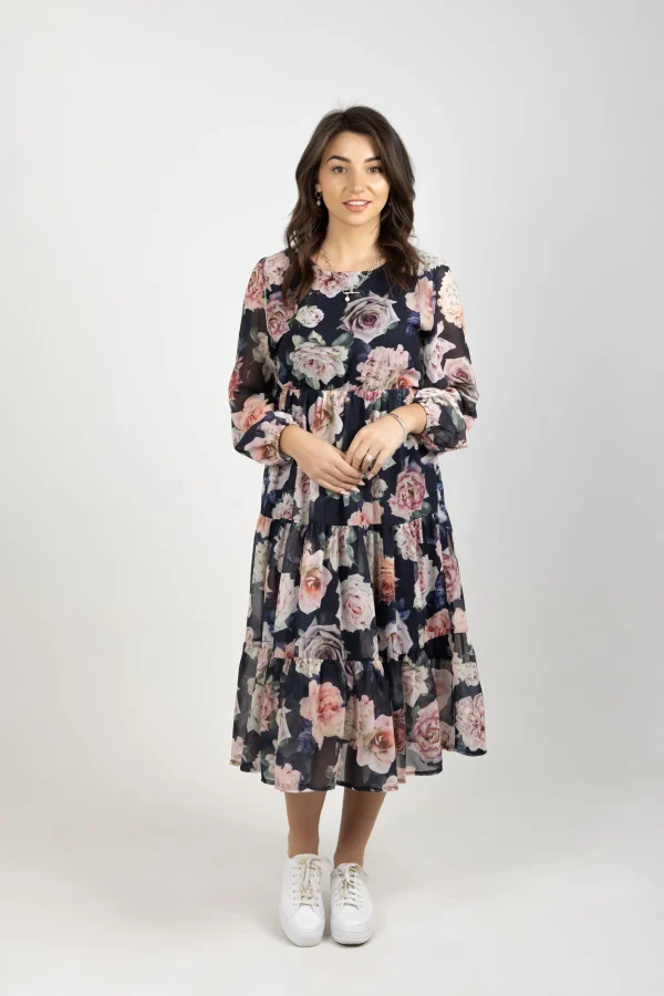 Dresses-BLANK SPACE LABEL ISABEL DRESS NIGHT ROMANCE