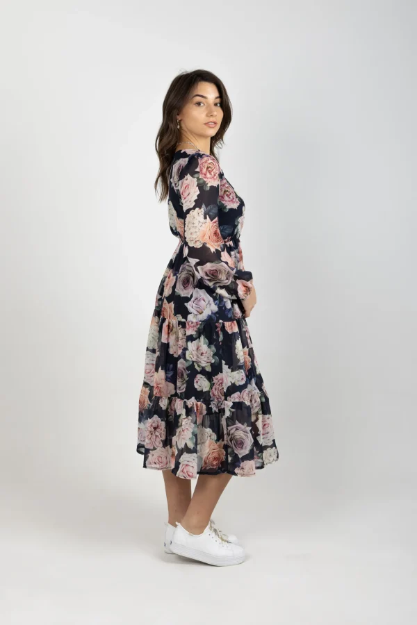 Dresses-BLANK SPACE LABEL ISABEL DRESS NIGHT ROMANCE