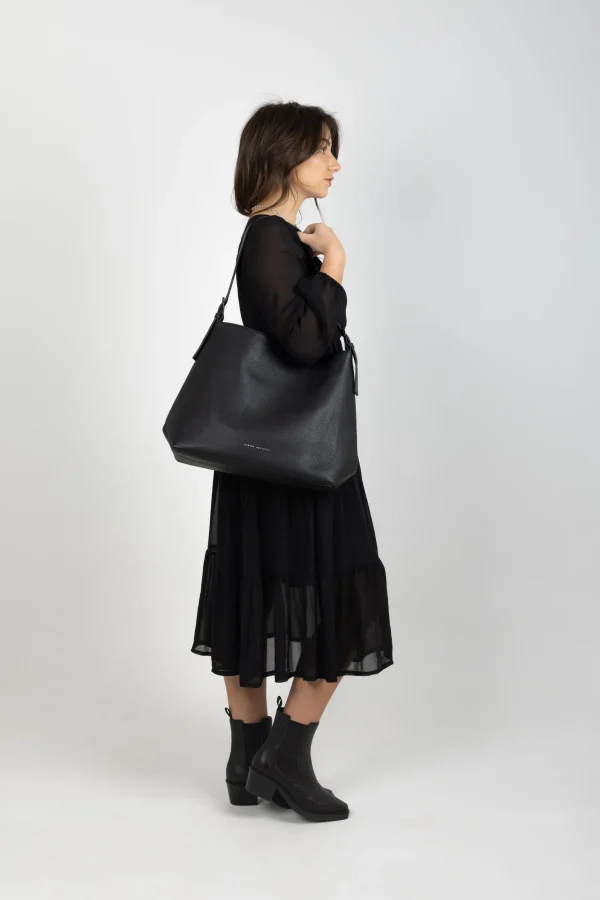 Dresses-BLANK SPACE LABEL ISABEL DRESS BLACK