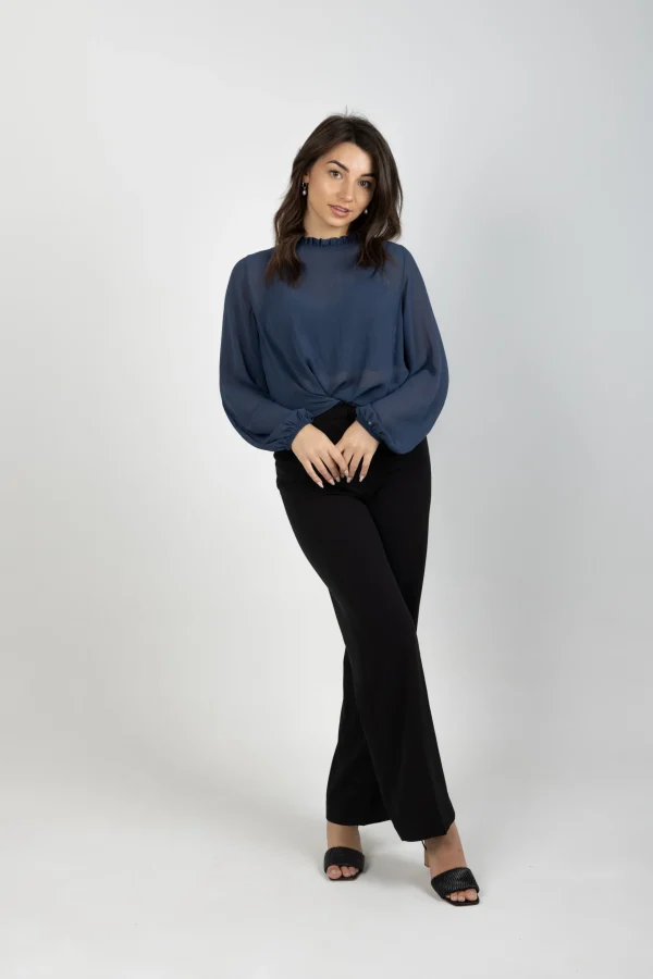 Shirts & Tops-BLANK SPACE LABEL JULIA TOP TITAN