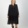 Dresses-BLANK SPACE LABEL JULIET MIDI DRESS BLACK