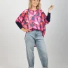 Shirts & Tops-BLANK SPACE LABEL LUCY TOP CRIMSON CRAZE