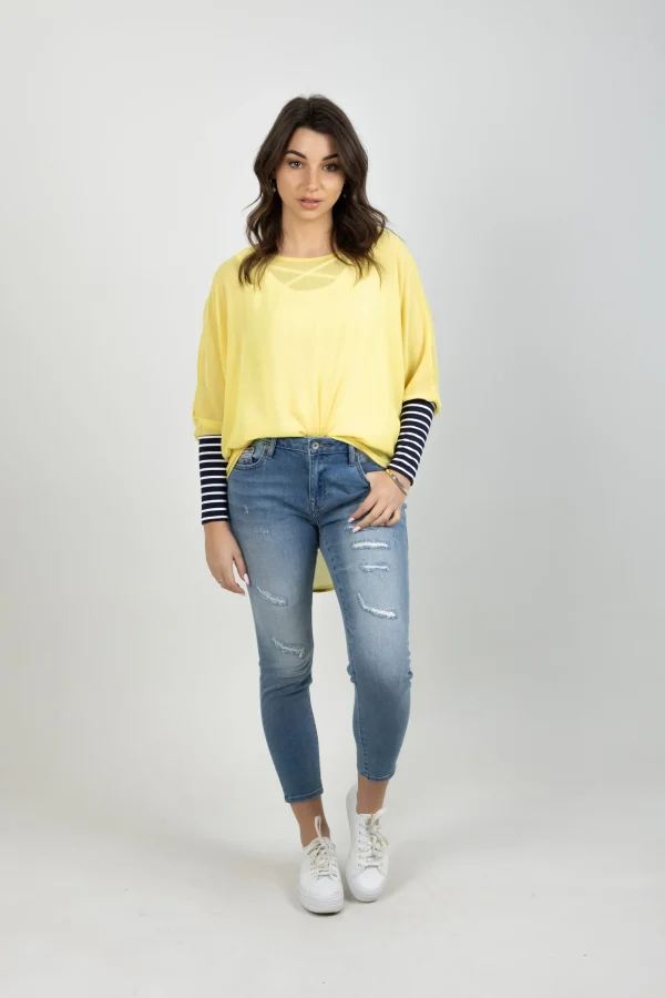 Shirts & Tops-BLANK SPACE LABEL LUCY TOP CITRINE