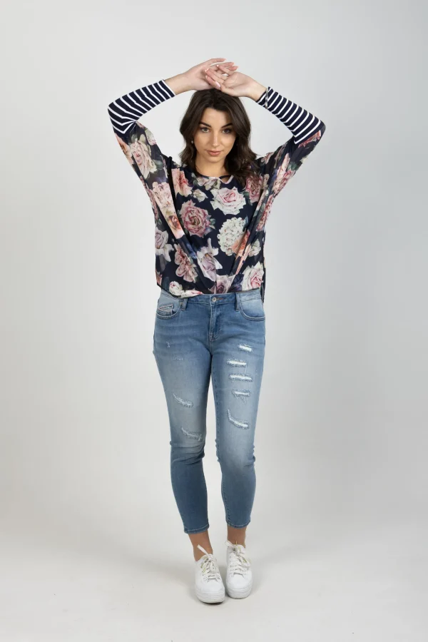 Shirts & Tops-BLANK SPACE LABEL LUCY TOP NIGHT ROMANCE