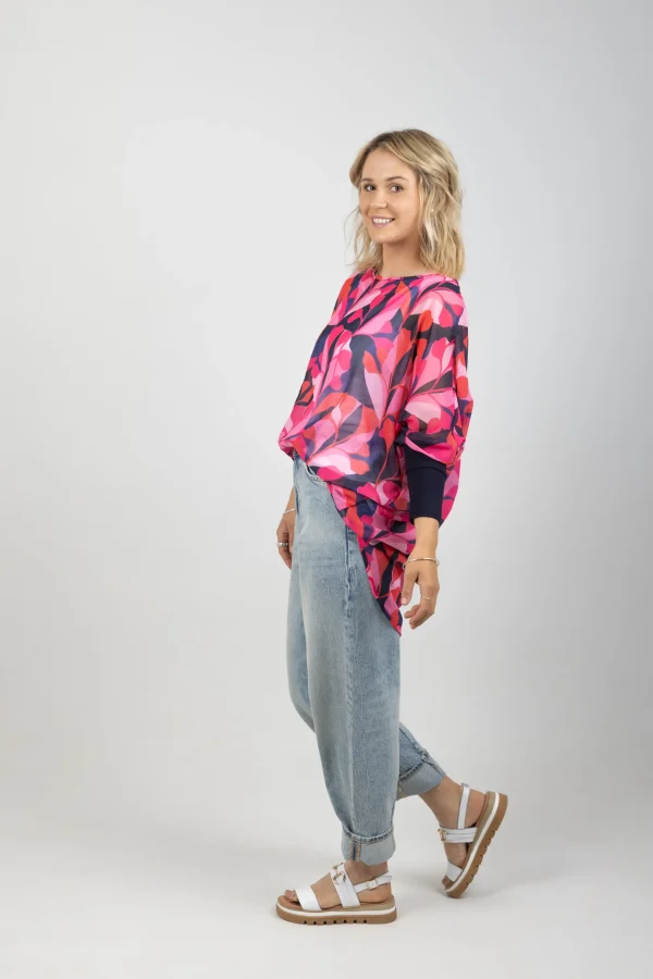 Shirts & Tops-BLANK SPACE LABEL LUCY TOP CRIMSON CRAZE