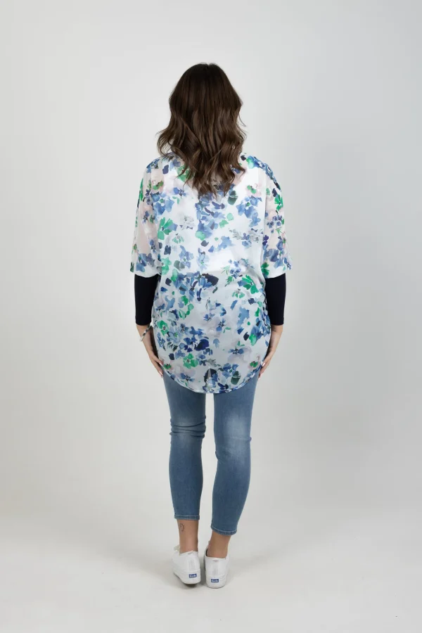 Shirts & Tops-BLANK SPACE LABEL LUCY TOP ENCHANTED GARDEN
