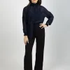Shirts & Tops-BLANK SPACE LABEL MILAN SHIRT BLUE NOIR