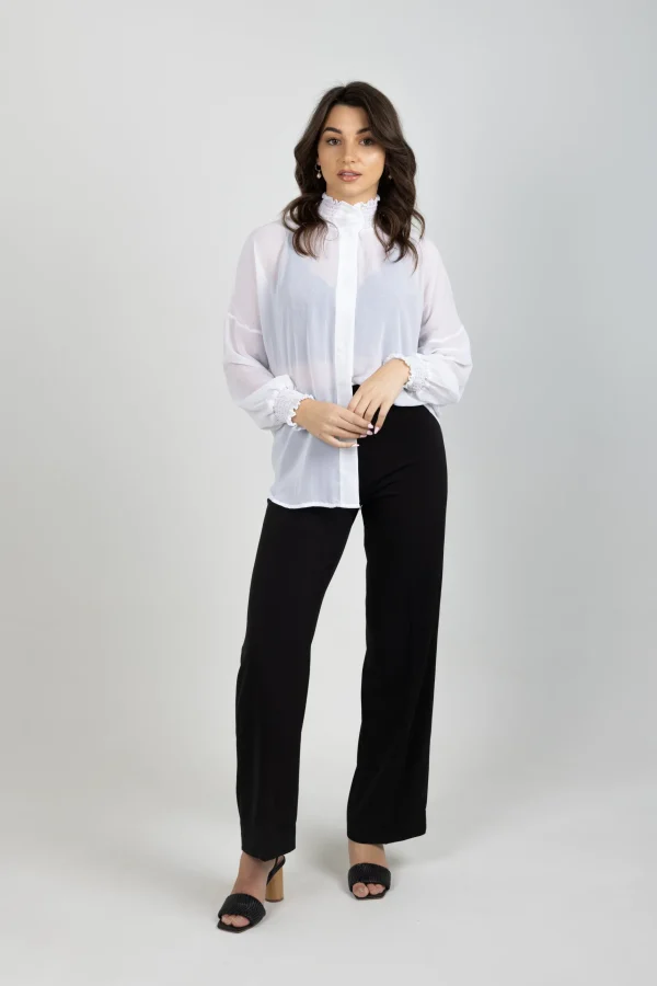 Shirts & Tops-BLANK SPACE LABEL MILAN SHIRT WHITE