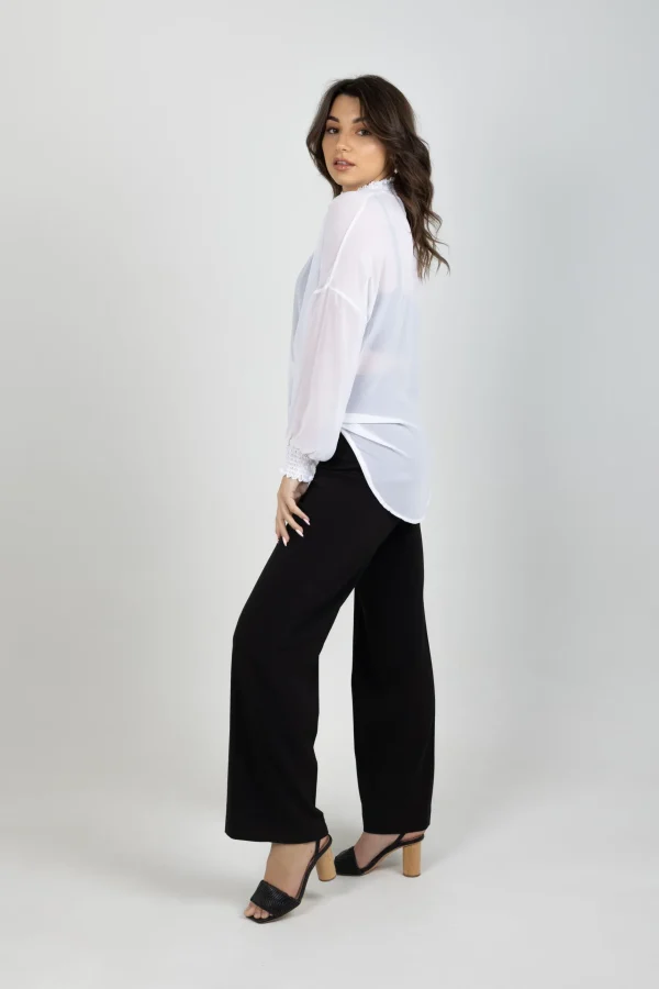 Shirts & Tops-BLANK SPACE LABEL MILAN SHIRT WHITE