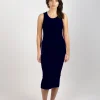 Dresses-BLANK SPACE LABEL MONTANA DRESS BLUE NOIR