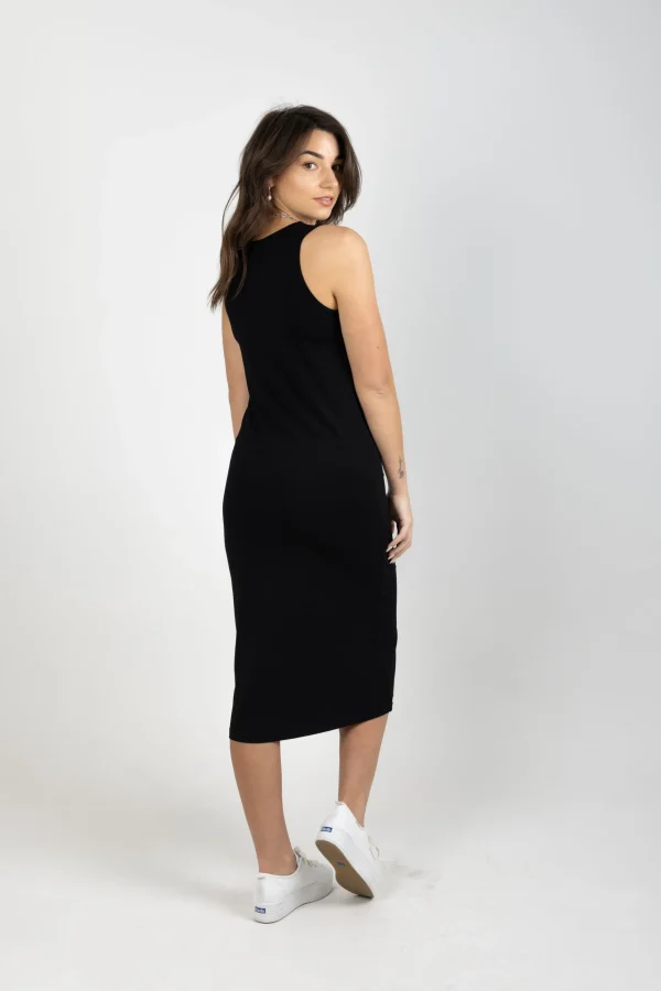 Dresses-BLANK SPACE LABEL MONTANA DRESS BLACK