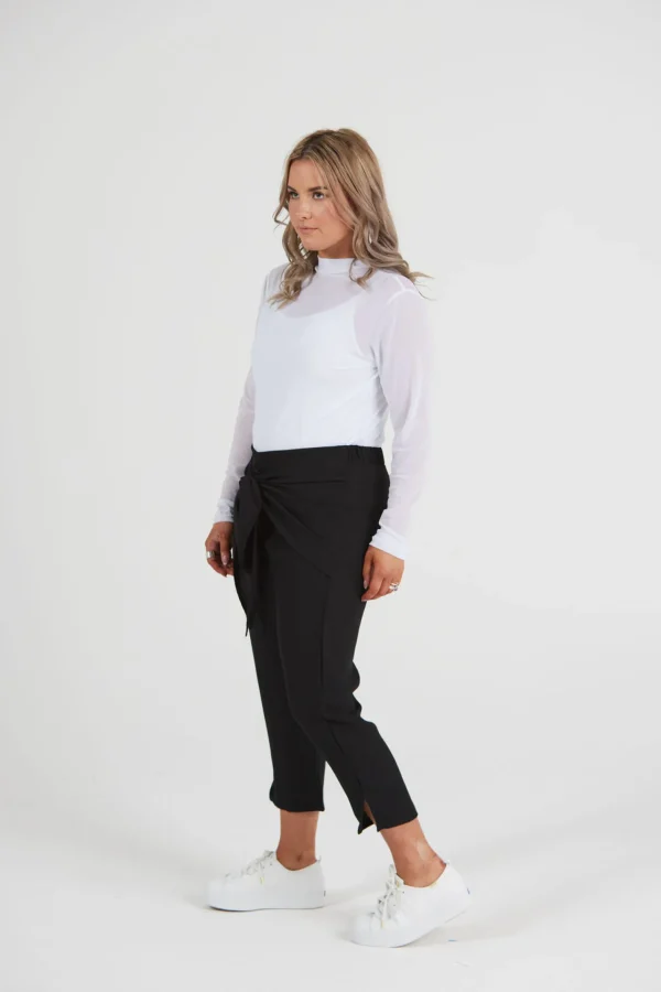 Pants-BLANK SPACE LABEL OLIVIA PANT BLACK