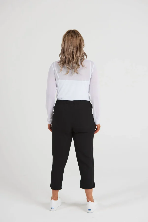 Pants-BLANK SPACE LABEL OLIVIA PANT BLACK