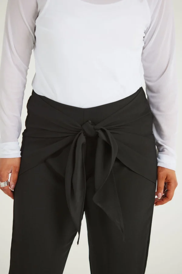 Pants-BLANK SPACE LABEL OLIVIA PANT BLACK