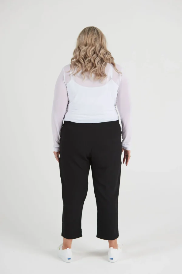 Pants-BLANK SPACE LABEL OLIVIA PANT BLACK