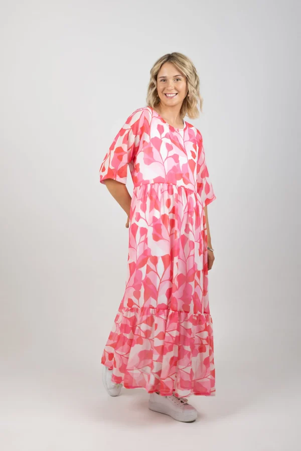 Dresses-BLANK SPACE LABEL RUBY DRESS PINK PARADISE