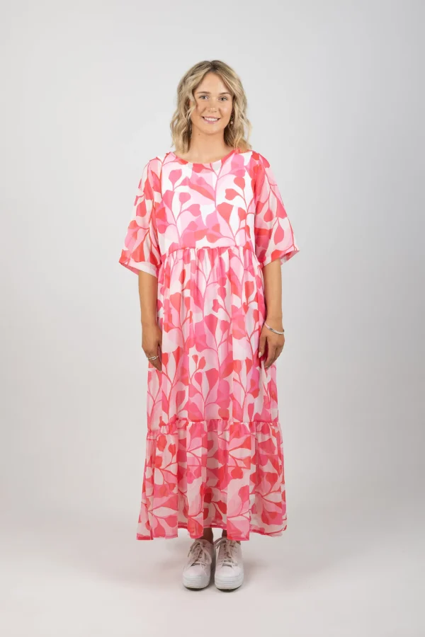 Dresses-BLANK SPACE LABEL RUBY DRESS PINK PARADISE