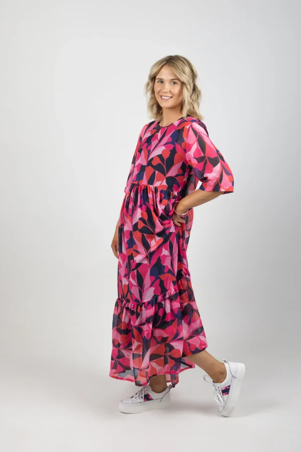 Dresses-BLANK SPACE LABEL RUBY DRESS CRIMSON CRAZE