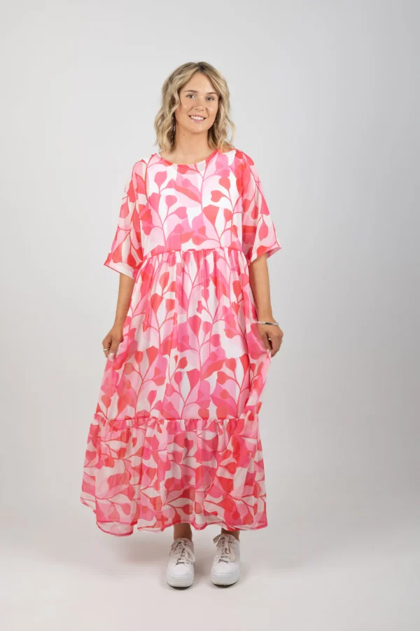 Dresses-BLANK SPACE LABEL RUBY DRESS PINK PARADISE