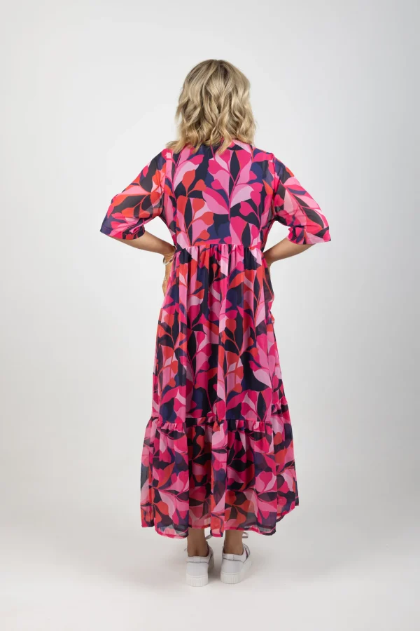 Dresses-BLANK SPACE LABEL RUBY DRESS CRIMSON CRAZE