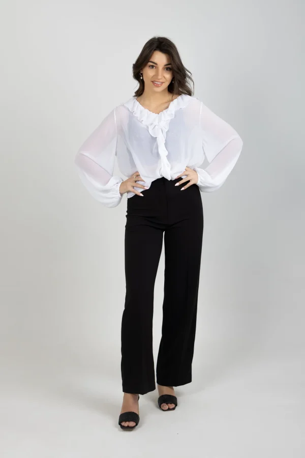 Shirts & Tops-BLANK SPACE LABEL SARAH TOP WHITE