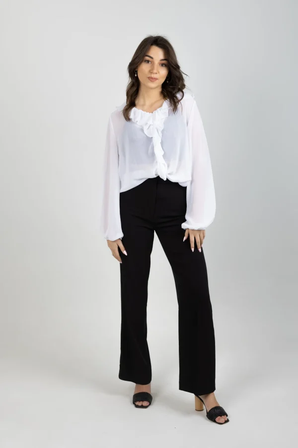 Shirts & Tops-BLANK SPACE LABEL SARAH TOP WHITE