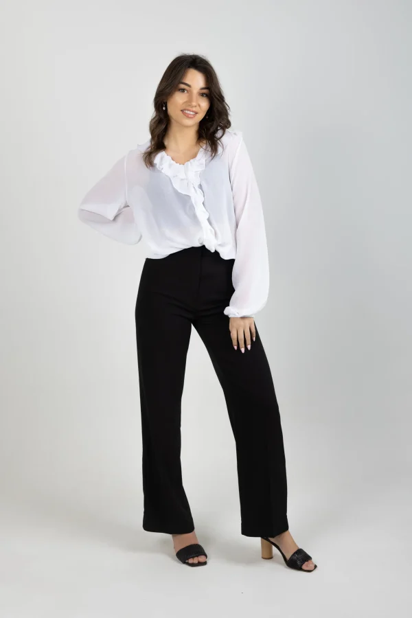 Shirts & Tops-BLANK SPACE LABEL SARAH TOP WHITE