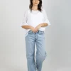 Shirts & Tops-BLANK SPACE LABEL SASHA TOP WHITE