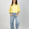 Shirts & Tops-BLANK SPACE LABEL SASHA TOP CITRINE