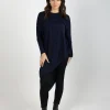Sweaters & Knitwear-BLANK SPACE LABEL SOPHIE MERINO NAVY