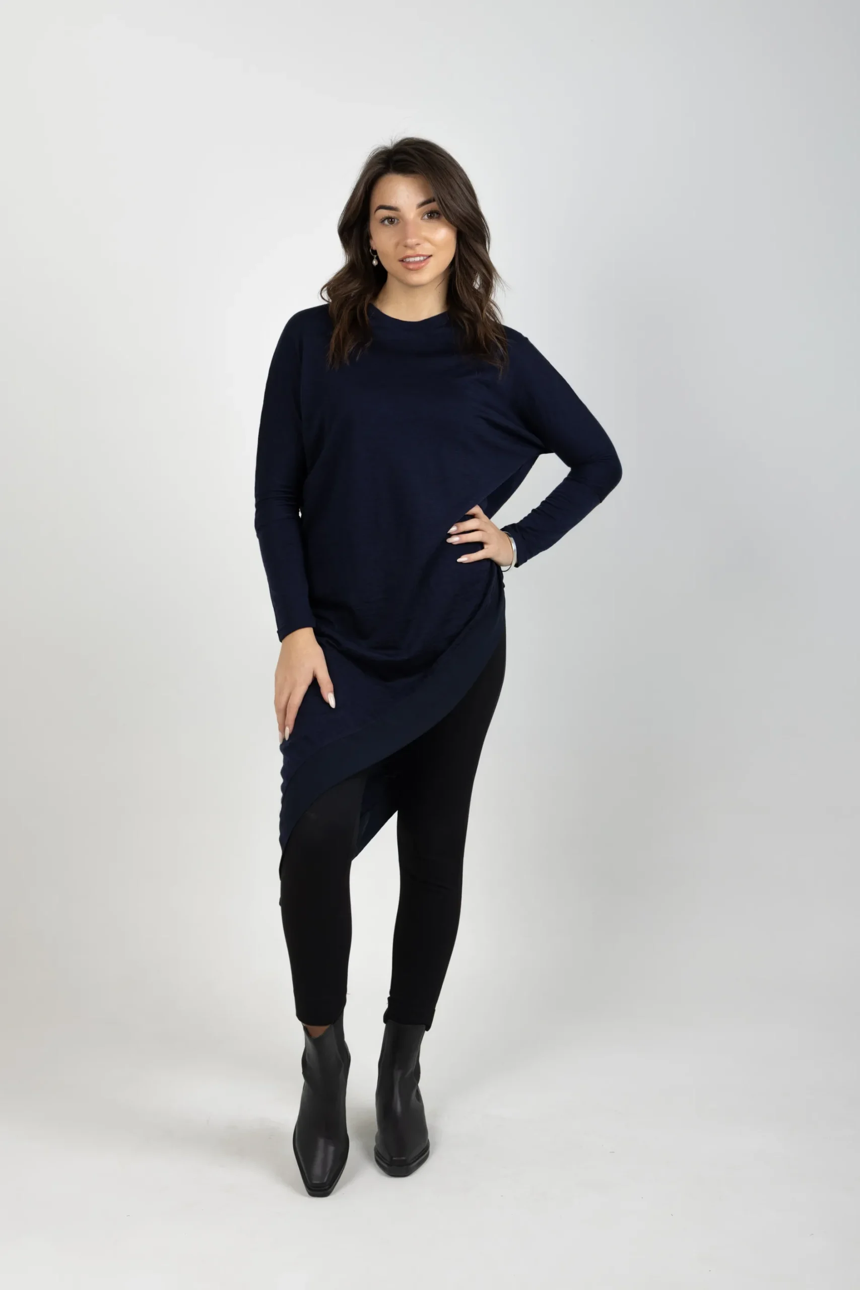 blank_space_label_sophie__4.webp Sweaters & Knitwear-BLANK SPACE LABEL SOPHIE MERINO NAVY