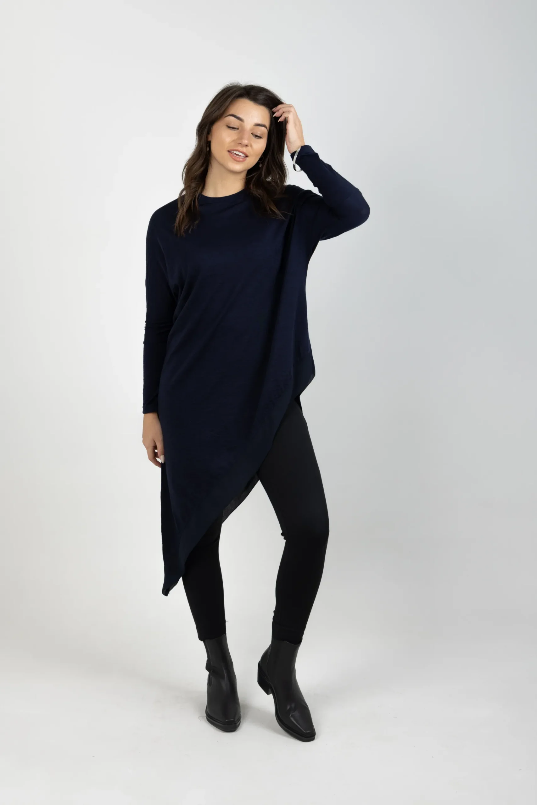 blank_space_label_sophie__5.webp Sweaters & Knitwear-BLANK SPACE LABEL SOPHIE MERINO NAVY