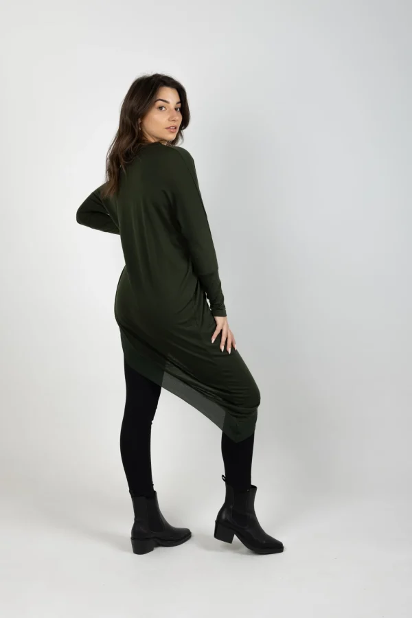 Sweaters & Knitwear-BLANK SPACE LABEL SOPHIE MERINO KHAKI