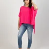 Shirts & Tops-BLANK SPACE LABEL SWIFT TOP FLAMINGO