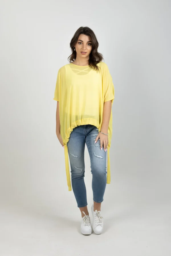 Shirts & Tops-BLANK SPACE LABEL SWIFT TOP CITRINE
