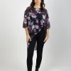 Shirts & Tops-BLANK SPACE LABEL TAYLOR TOP MOONLIGHT GARDEN