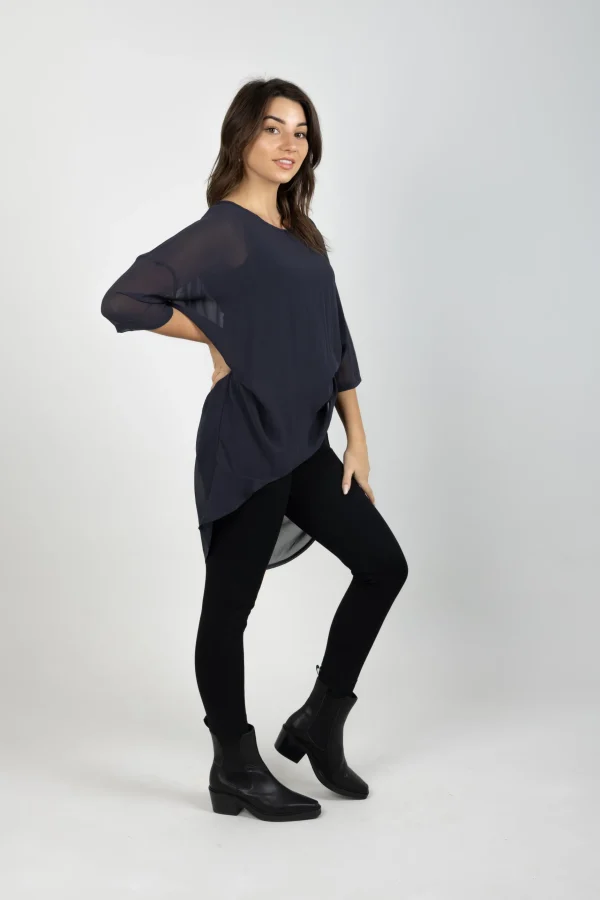 Shirts & Tops-BLANK SPACE LABEL TAYLOR TOP GRAPHITE