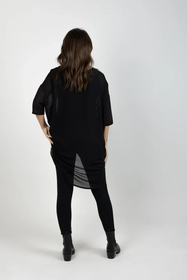 Shirts & Tops-BLANK SPACE LABEL TAYLOR TOP BLACK